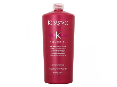 KERASTASE Šampūnas Balintiems, Sruogomis Dažytiems Plaukams Kerastase Reflection Bain Chromatique 1000ml KERASTASE Šampūnas Balintiems, Sruogomis Dažytiems Plaukams Kerastase Reflection Bain Chromatique 1000ml